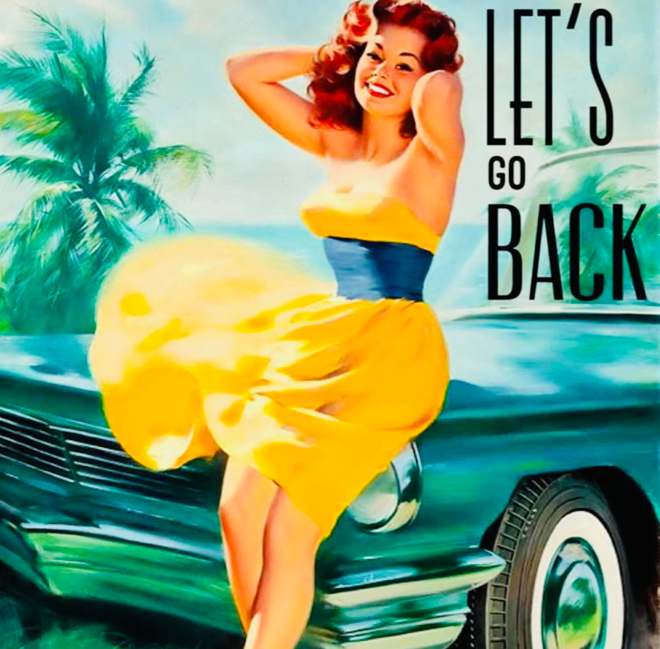 Cover art for Let's Go Back by The Blue Guitar